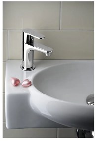 Вентил за мивка в лъскаво-сребрист цвят Small – Sapho