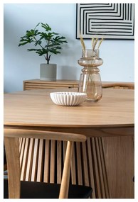 Светлокафява стъклена ваза (височина 31 cm) – House Nordic