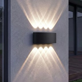 Фасадна лампа Аплик LED JNH041-8G Black