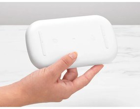 Комплект аксесоари за баня Brabantia ReNew 1003492, 3 части, 250 мл, Устойчиви на корозия, Бял