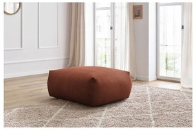 Табуретка от рипсено кадифе в тухлен цвят Voltaire – Bobochic Paris