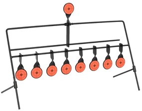 91932 vidaXL Автоматична мишена за стрелба с 8+1 ротационни цели