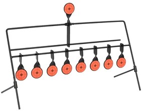 91932 vidaXL Въртяща се стрелкова мишена с автоматично рестартиране с 8 + 1 мишени