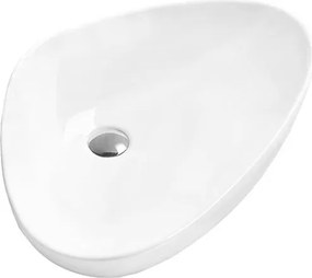 Mexen Bella умивалник надплотова 59 x 39 см, бял - 21465900