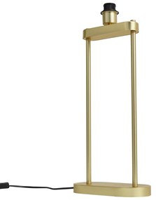 Модерна настолна лампа месинг - Thijmen