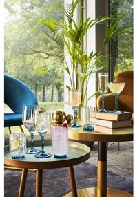 Bormioli Rocco - Стъклена чаша за алкохол / аператив, ниска, ROKS, 300мл, FLORIAN BLUE-(1.99424)