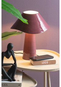 Дигитална аларма с безжично зарядно Retro Flat LED – Karlsson