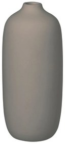 Сива керамична ваза, височина 18 cm Ceola - Blomus