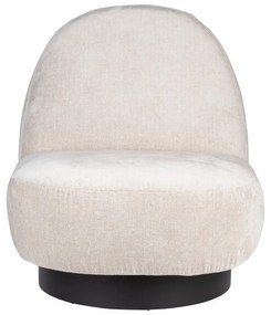 Кремаво кадифено кресло Eden - Zuiver