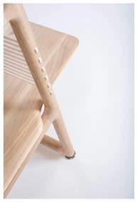 Библиотека за книги от масивна дъбова дървесина , височина 216 см Muse - Gazzda