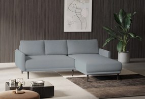 Ъглов диван Солас-сив-десен