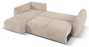 Бежов ъглов диван (ляв ъгъл) Matera - Cosmopolitan Design