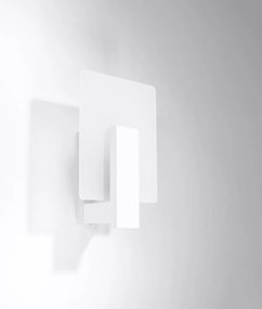 Бяла стенна лампа Parola - Sollux