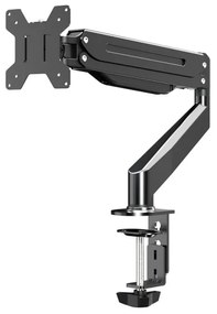 Стойка за монитор Esperanza ERW019, 17"-27", За 1 монитор, Пружинен механизъм, VESA 75/100 mm, До 6 кг, Черен