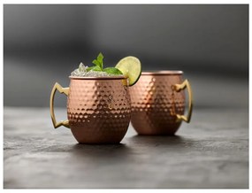 Стоманени чаши в комплект от 2 бр. в меден цвят 400 ml Moscow Mule – Lyngby Glas