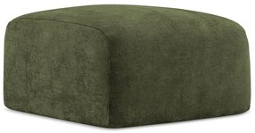 Зелена шенилова табуретка Leila – Makamii