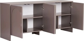 Кафяво-сив скрин 180x80x45 cm Arlen – Kalune Design