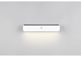 LED стенно външно осветително тяло със соларен панел (височина 6 cm) Silves – Trio