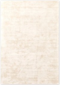Ръчно изработен килим от вискоза в цвят слонова кост 200x300 cm Noemi – Vikosa