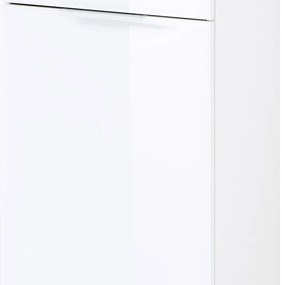 Дъбов шкаф за баня в бял\естествен цвят 39x112 cm Pescara - Germania