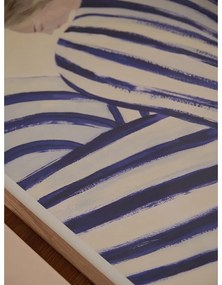 Постер 30x40 cm Blue Stripe at Concorde – Sofia Lind – The Poster Club