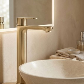 Смесител за баня Rea Logan Brush Gold