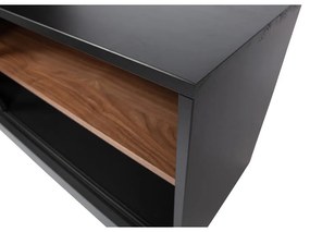 Масичка за телевизор от черен бор 180x50 cm James - WOOOD