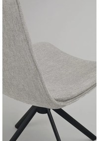 Бежови въртящи се трапезни столове в комплект от 2 броя Lowell - Rowico