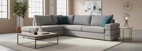 Ъглов диван Holmes-Gray Light-Left