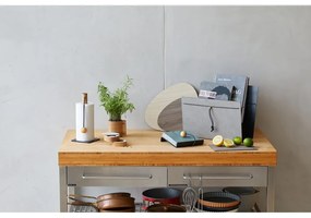 Антрацитна стойка за кухненска хартия ø 13 cm Hippo – LIND DNA