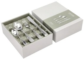 Прибори за хранене от неръждаема стомана в сребрист цвят 16 бр. Attaché – Gense