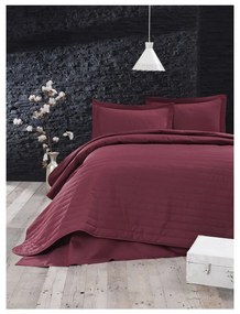 Ватирана покривка за легло в цвят бордо, 220 x 240 cm Monart - Mijolnir