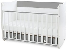 LORELLI Classic Легло-люлка DREAM 70/140 БЯЛО/ STONE GREY