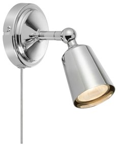 Стенна лампа за контакт в сребрист цвят Tiny – Markslöjd