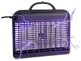 LED Електрически капан за насекоми UV/2W/230V черен