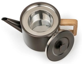 Сив чайник от неръждаема стомана с цедка 1,1 l Duet Narvik – Bredemeijer
