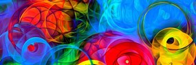 Картина на платно – Абстракция пълна с цветове