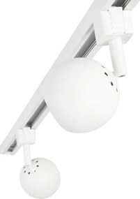 Интелигентна модерна релсова осветителна система бяла 1-фазна вкл. 3 Wifi GU10 - Gissi