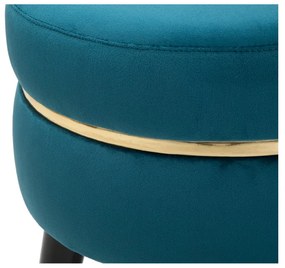 Тюркоазено столче за крака Paris - Mauro Ferretti