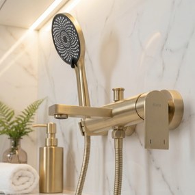 Смесител за вана Rea Hunter Brush Gold