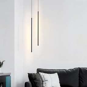 Плафон LED APP1413-C BLACK 100cm