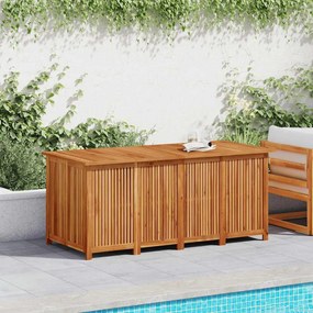 319709 vidaXL Градинска кутия за съхранение 200x80x75 см акациево дърво масив