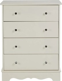 Скрин в цвят слонова кост 69x89x42 cm Emily – Premier Housewares