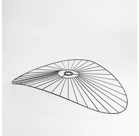 Универсален абажур CURITIBA 60x80 cm черен