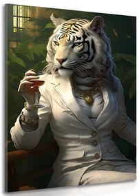 Картина на платно – Гангстер тигрица