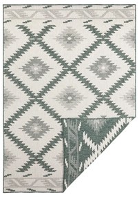 Зелен и кремав килим на открито , 230 x 160 cm Malibu - NORTHRUGS