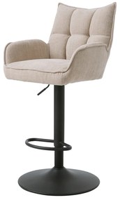 Кремави бар столове в комплект от с регулируема височина 2 бр. Marilla – Unique Furniture