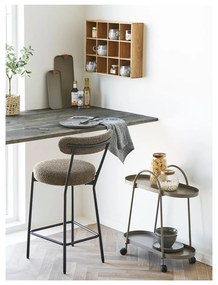 Метална маса за сервиране на колелца 27,5x60 cm Empoli – House Nordic