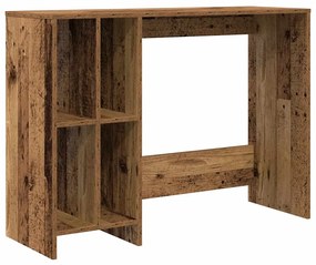 856630 vidaXL Бюрото Old Wood 102,5x35x75 cm Инженерна дървесина