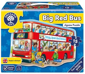 Orchard Toys - Големият червен автобус